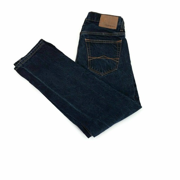 Aeropostale Mens Jeans Essex Classic Straight Blue Pockets Button Fly 28 x 30 - Picture 2 of 12